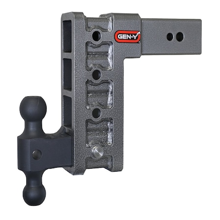 Gen-Y Hitch MEGA-DUTY 3 Shank 9 Drop 3.5K TW 32K Hitch & GH-0161 Dual-Ball GH-1714